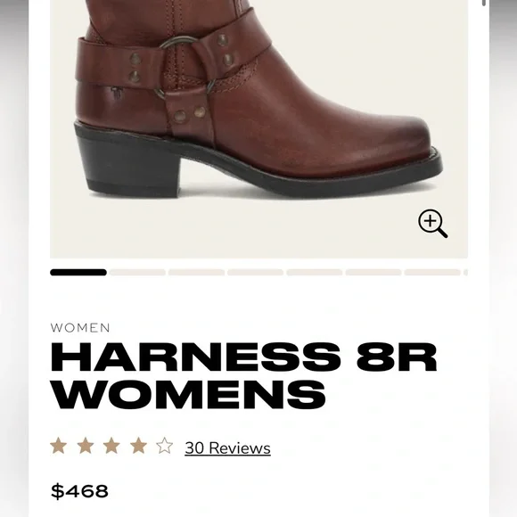 Frye Boots Harness 8R Women’s - Picture 2 of 11